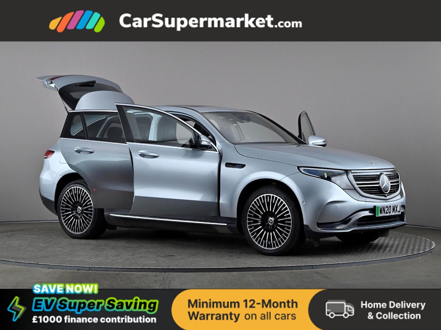 Used Mercedes-Benz EQC 2020 for sale - 77719295: Photo 8