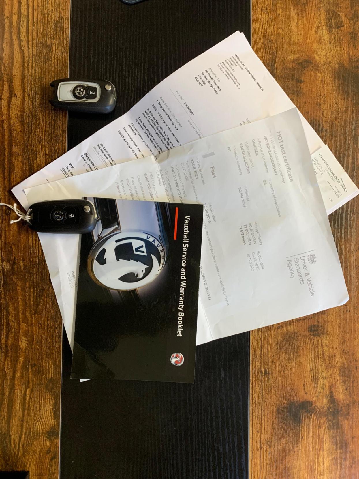 Used Vauxhall Astra 2016 for sale - 77591048: Photo 93