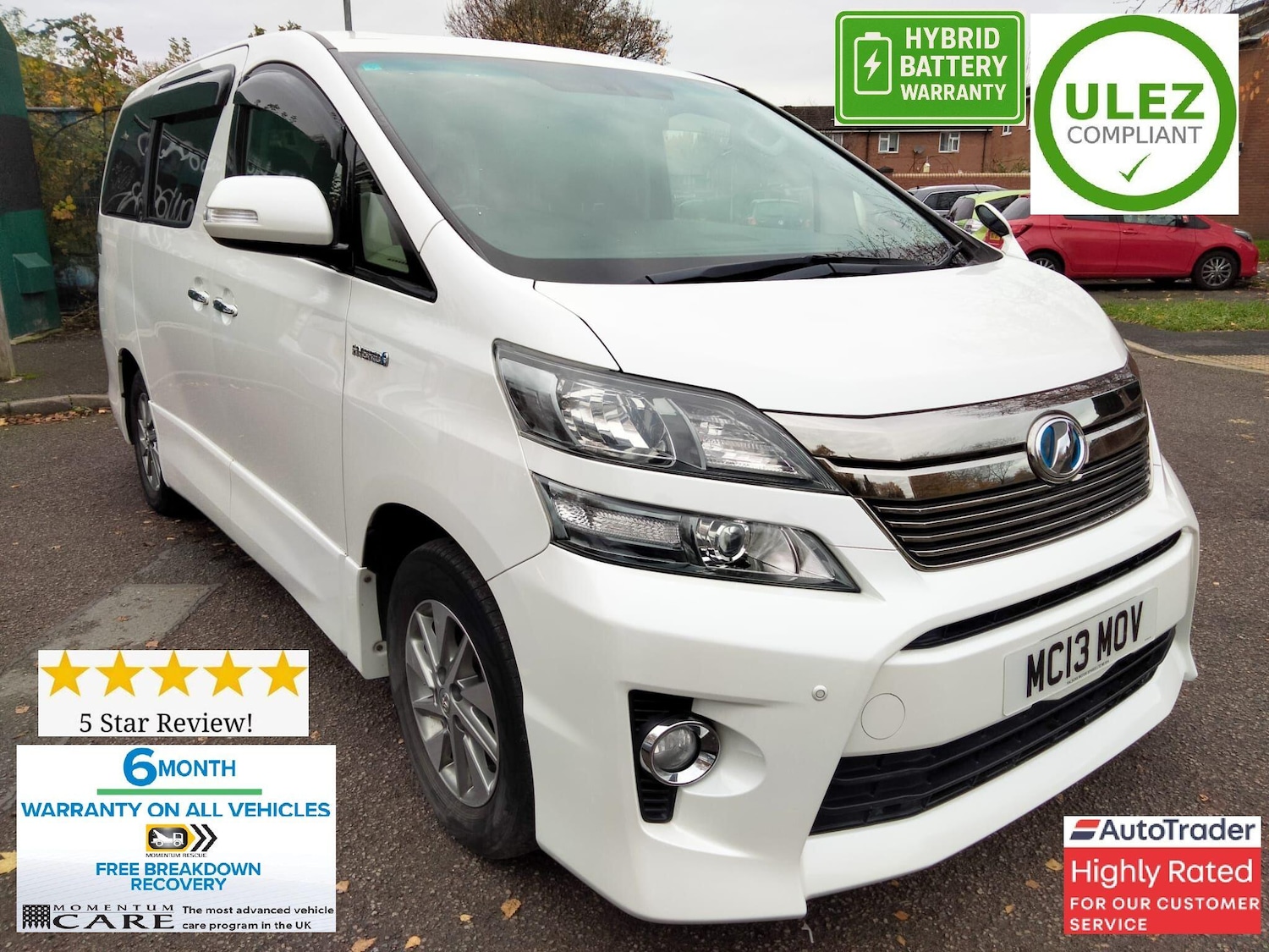 Used Toyota Vellfire for sale - 76512478: Photo 1