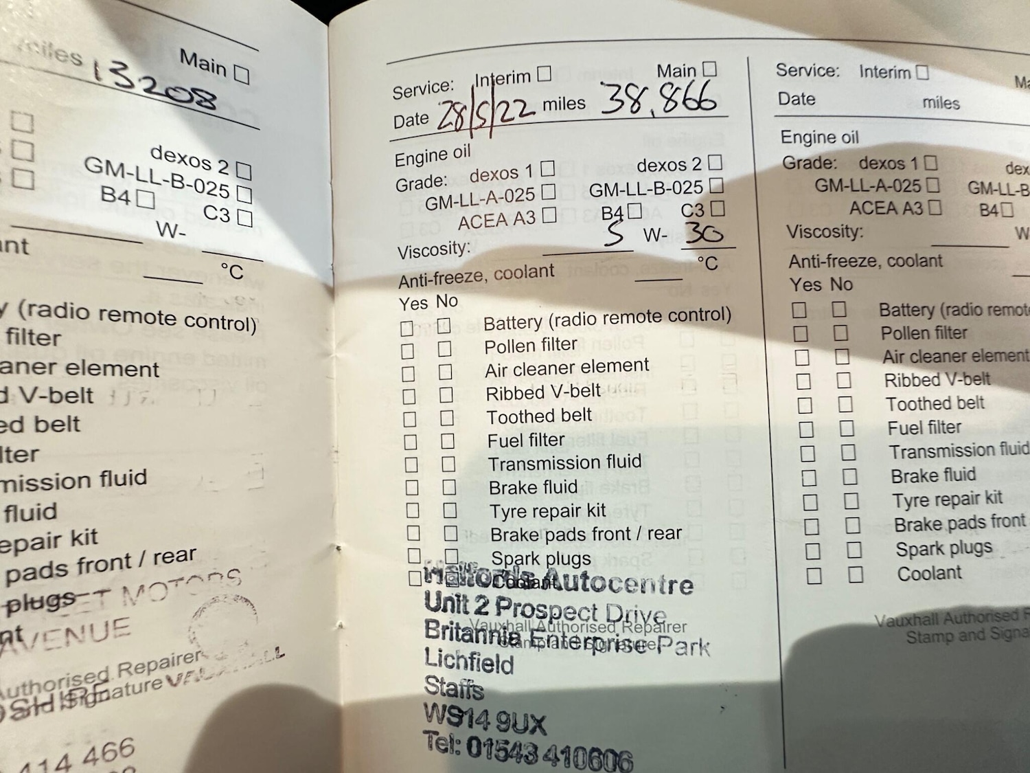 Used Vauxhall Zafira 2013 for sale - 77625473: Photo 35