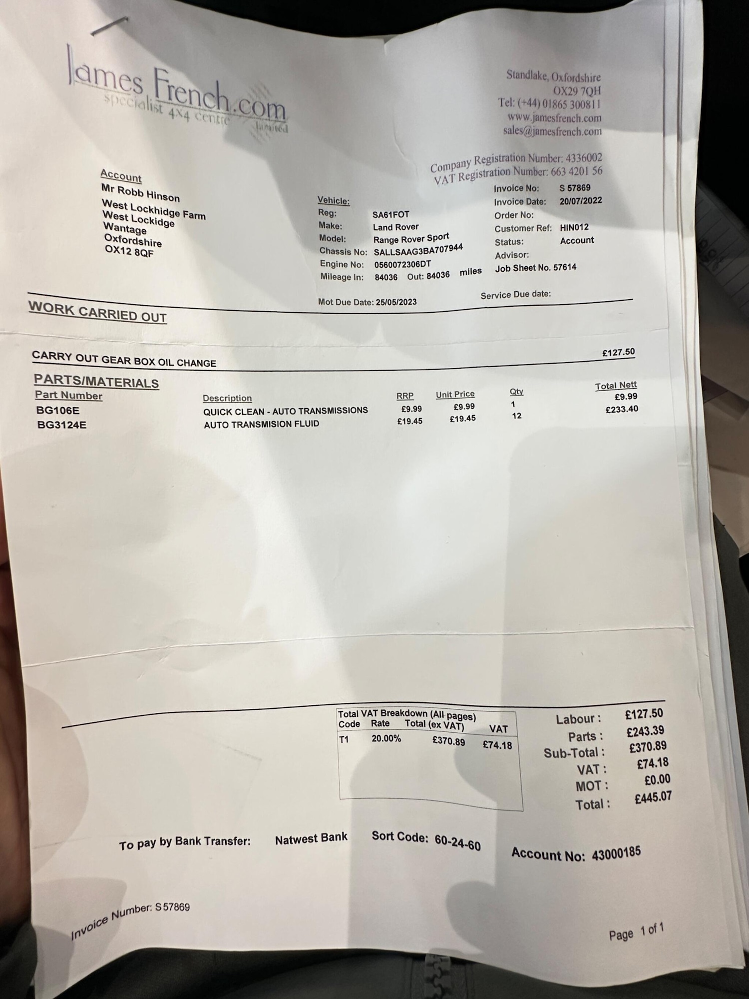 Used Land Rover Range Rover Sport 2011 for sale - 76942673: Photo 63