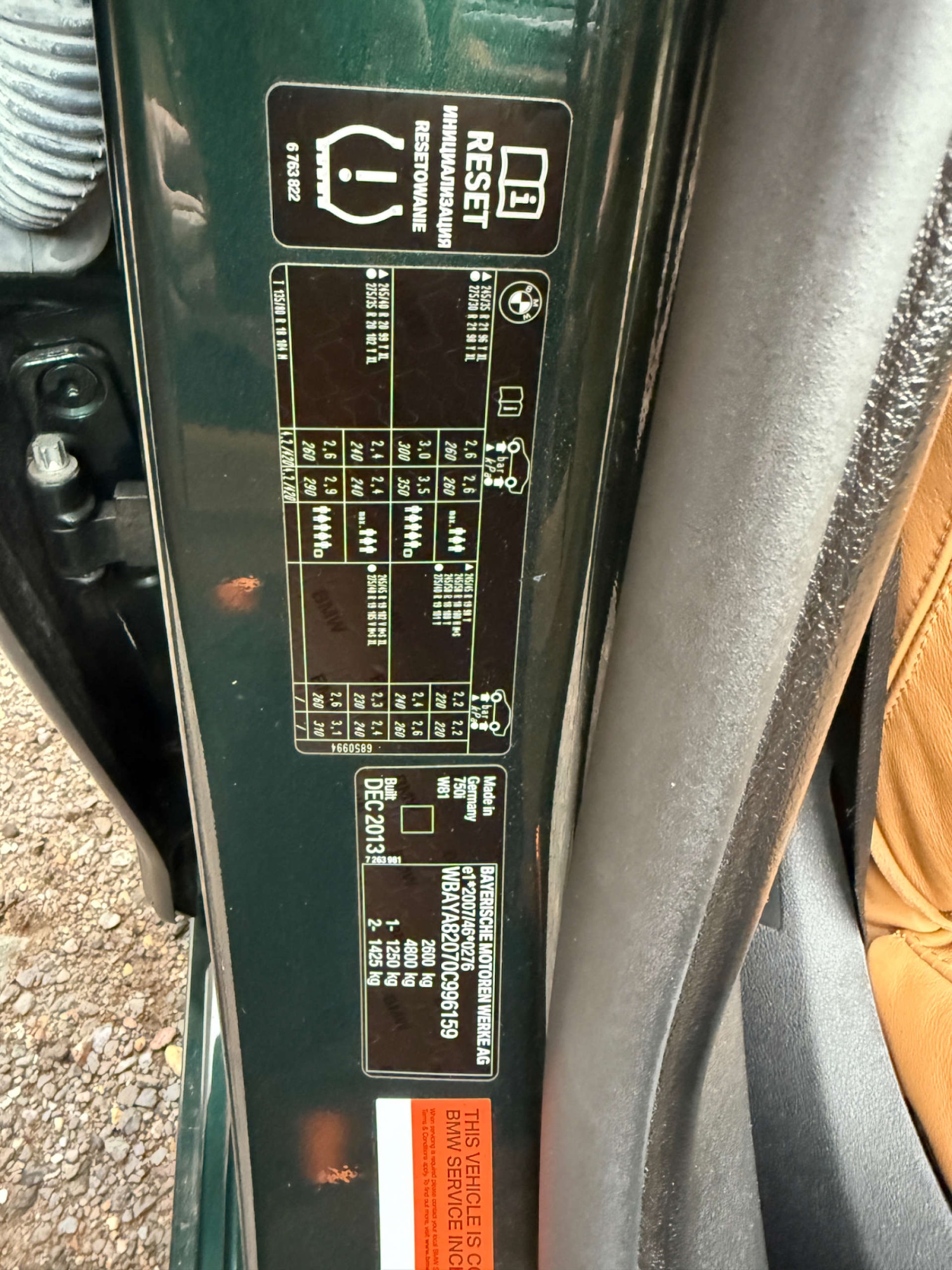 Used BMW 7 Series 2014 for sale - 76278030: Photo 35