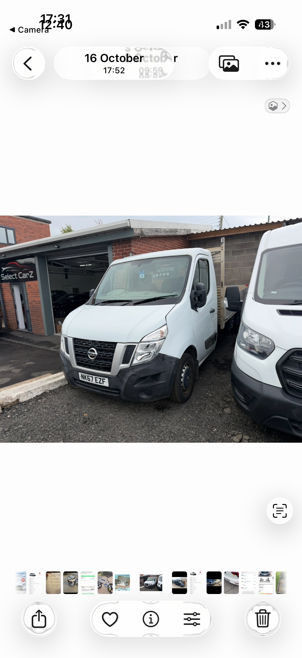 Used Nissan NV400 2018 for sale - 76380178: Photo 1