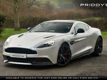 2014 - 6.0 V12 - CARBON EDITION IN STRATUS PEARL WHITE. ASTON AT ITS VERY BEST, IT 2-Door