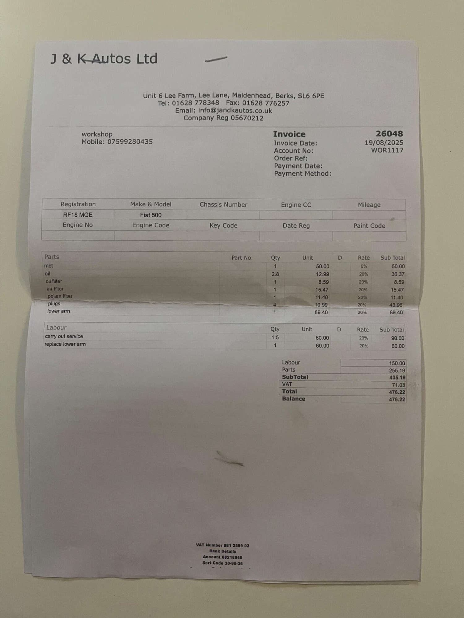 Used Fiat 500 2018 for sale - 77331618: Photo 32