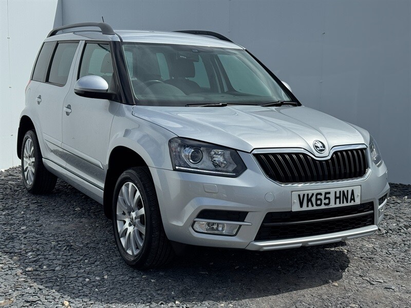 Silver 2015 Skoda Yeti Estate Front-wheel drive Manual