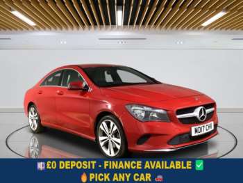 2017 (17) - 1.6 CLA180 Sport Coupe 4dr Petrol 7G-DCT Euro 6 (s/s) (122 ps)