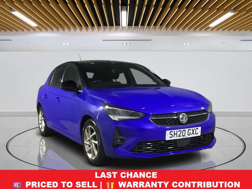 Used Vauxhall Corsa 2020 for sale - 77557661: Photo 1