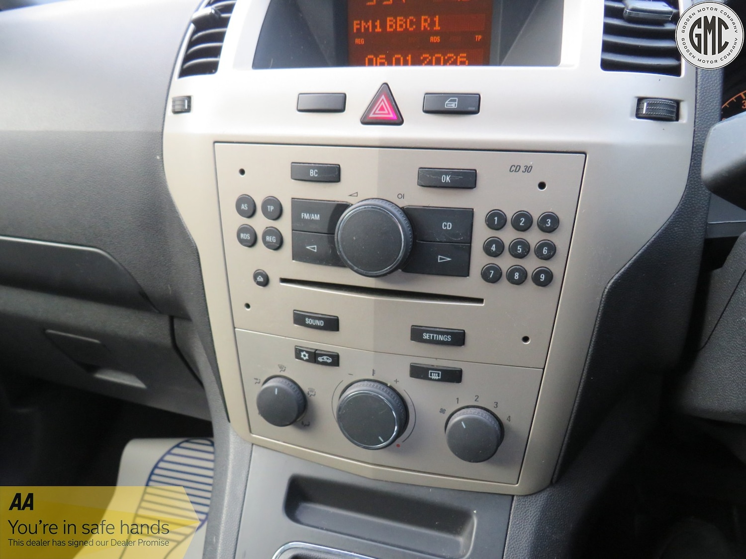 Used Vauxhall Zafira 2009 for sale - 77113100: Photo 19