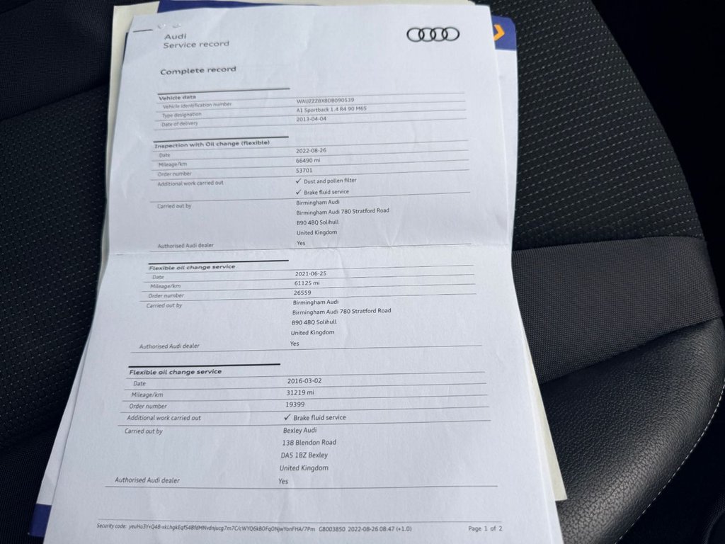 Used Audi A1 2013 for sale - 76496782: Photo 34