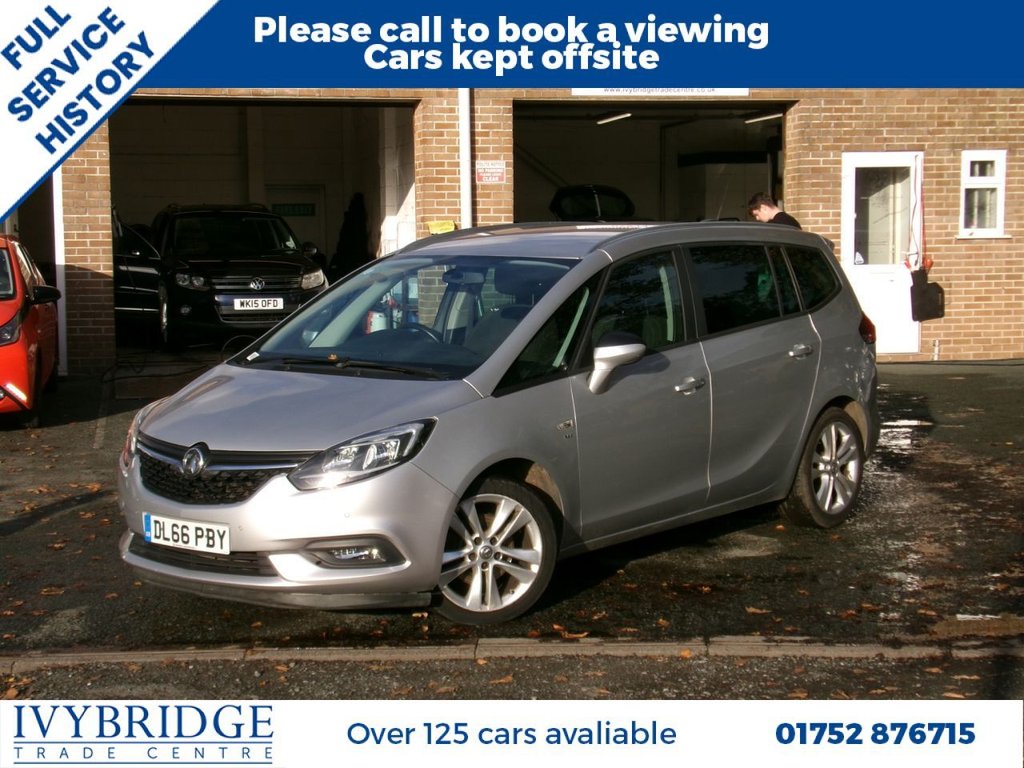Used Vauxhall Zafira 2016 for sale - 76582197: Photo 1