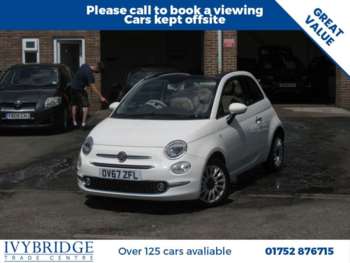 2017 (67) - 0.9 TwinAir Lounge Convertible 2dr Petrol Manual Euro 6 (s/s) (85 bhp)