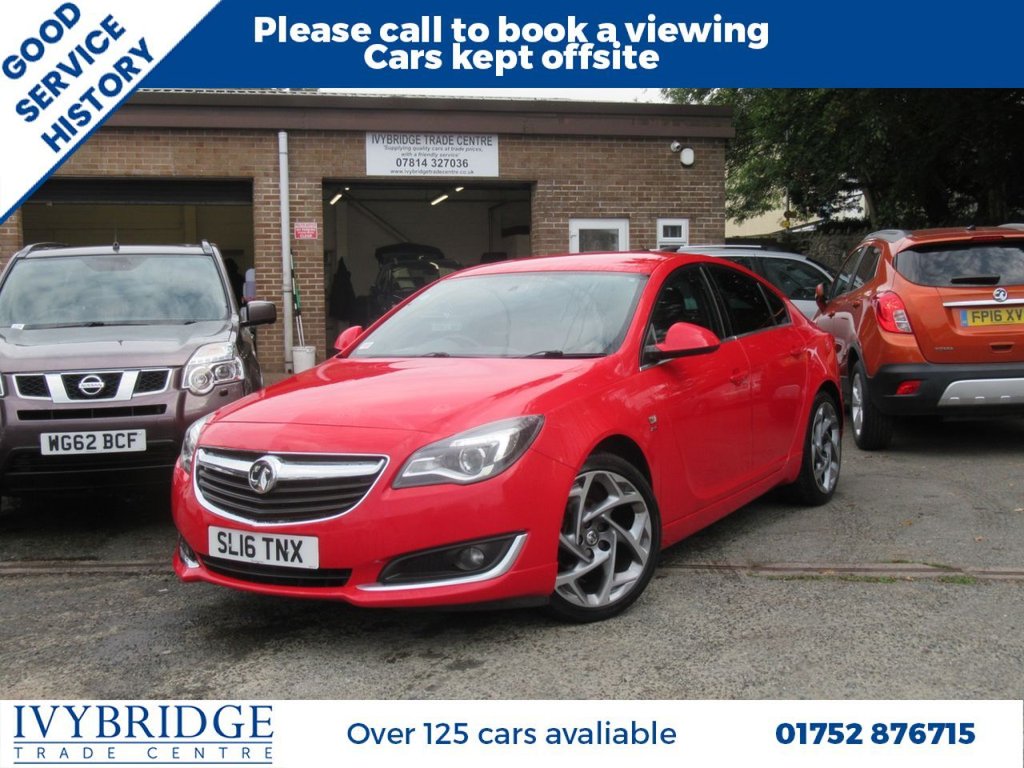 Used Vauxhall Insignia 2016 for sale - 76291356: Photo 1
