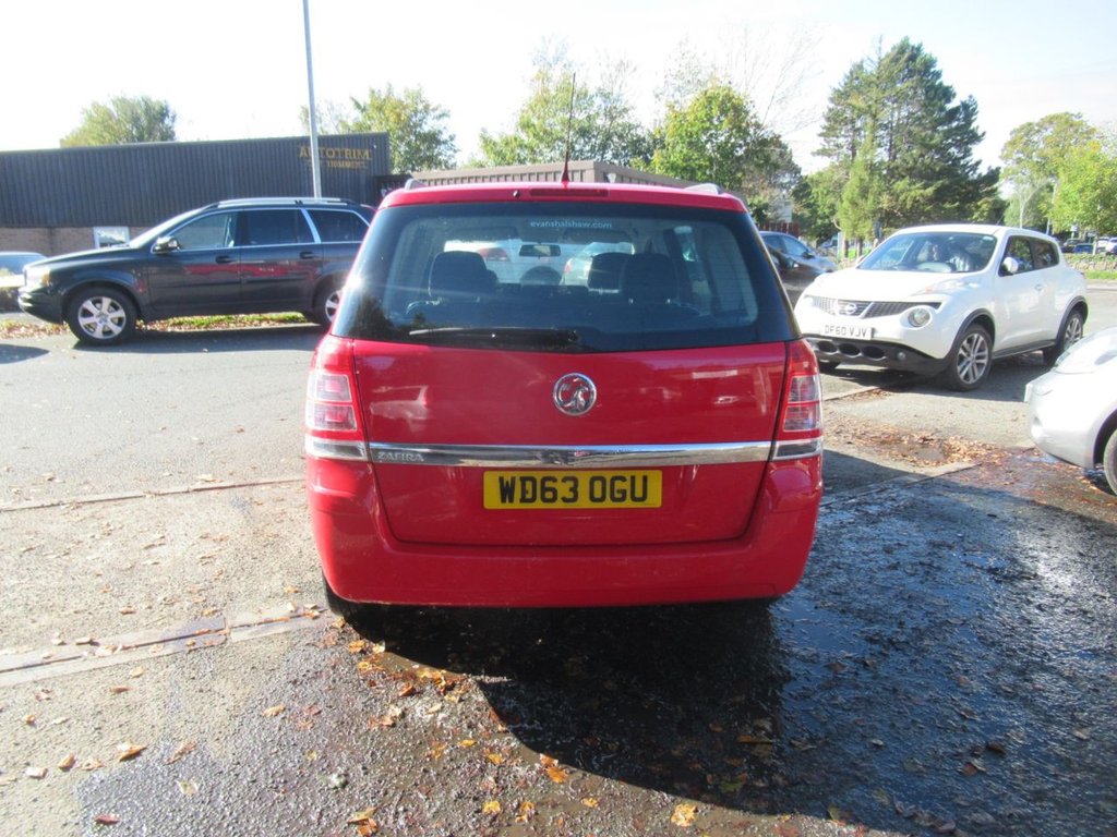 Used Vauxhall Zafira 2013 for sale - 76280298: Photo 10