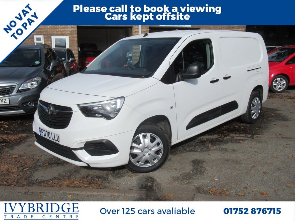 Used Vauxhall Combo 2020 for sale - 76280277: Photo 1
