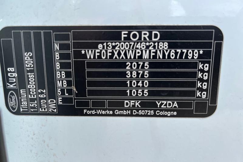 Used Ford Kuga 2022 for sale - 76508217: Photo 39