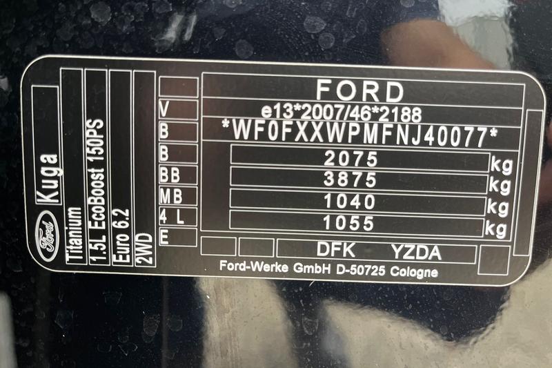 Used Ford Kuga 2022 for sale - 76640986: Photo 39