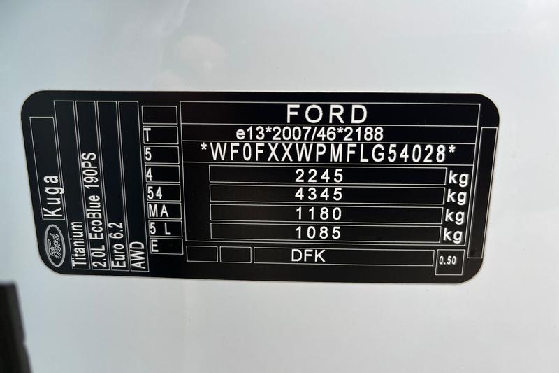 Used Ford Kuga 2020 for sale - 75912658: Photo 39