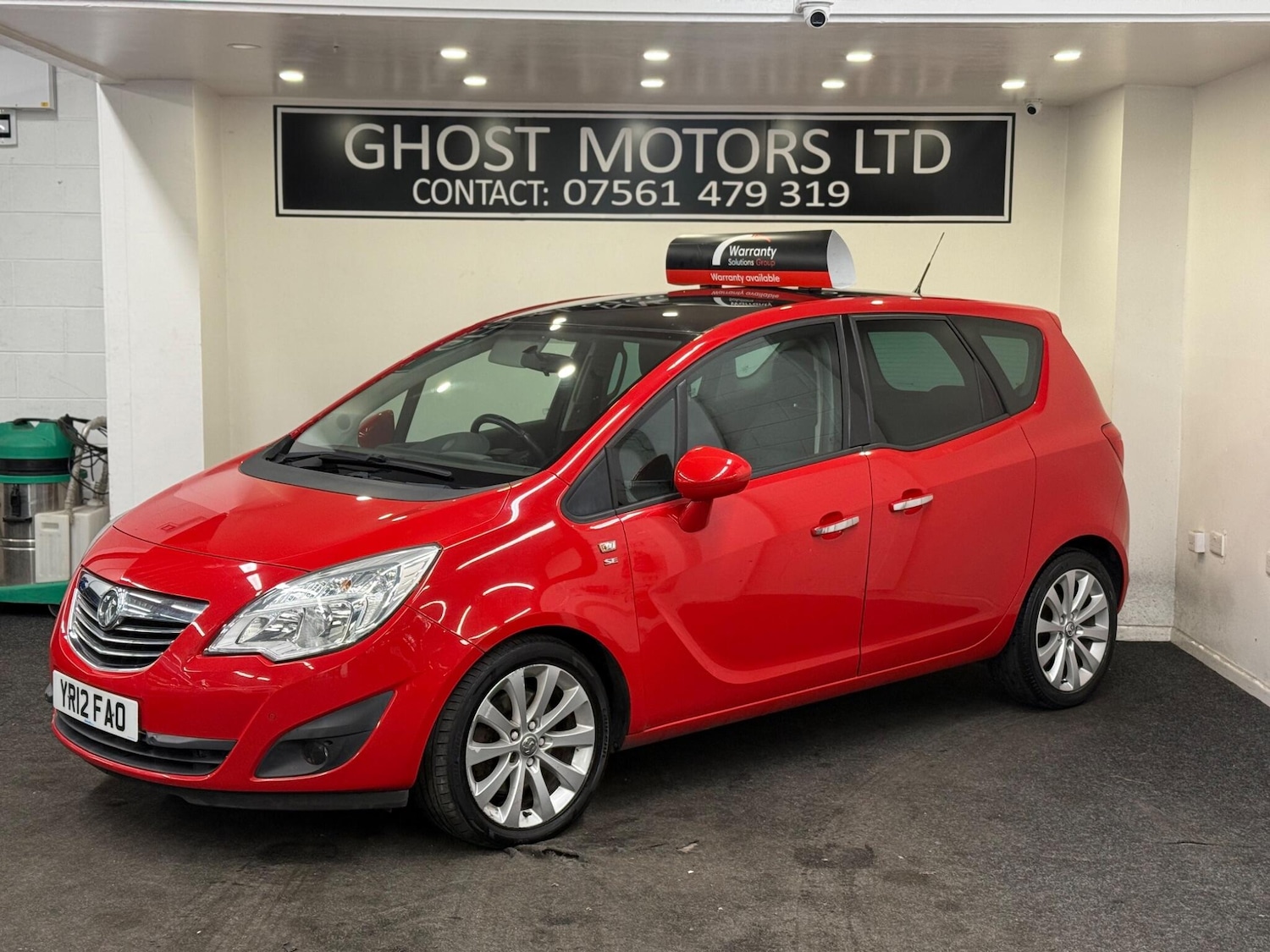 Used Vauxhall Meriva 2012 for sale - 76700626: Photo 1