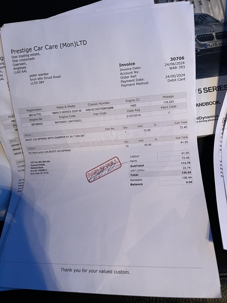 Used BMW 5 Series 2014 for sale - 76817549: Photo 37