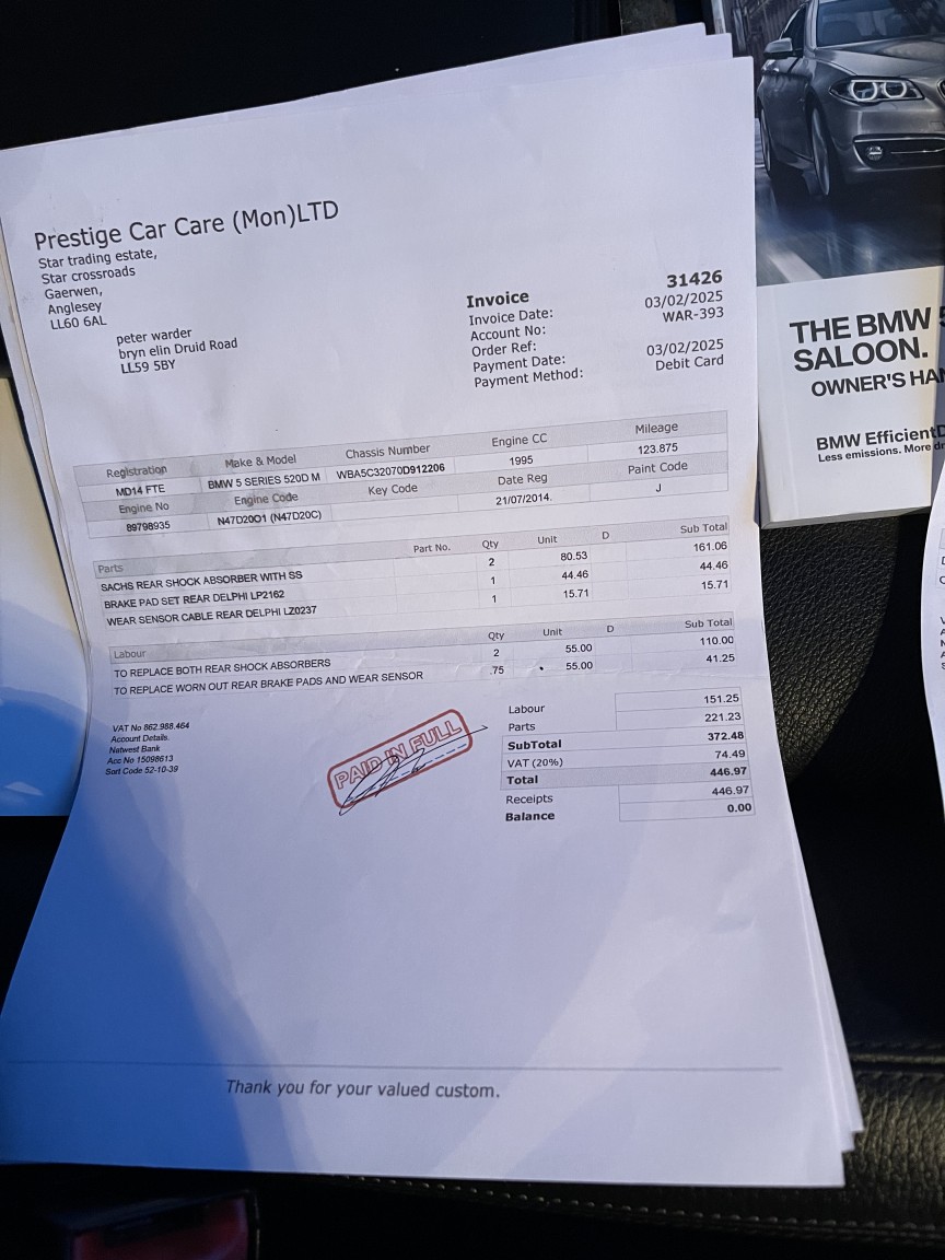 Used BMW 5 Series 2014 for sale - 76817549: Photo 43