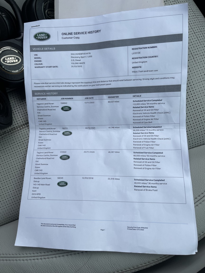 Used Land Rover Discovery Sport 2015 for sale - 77213468: Photo 32