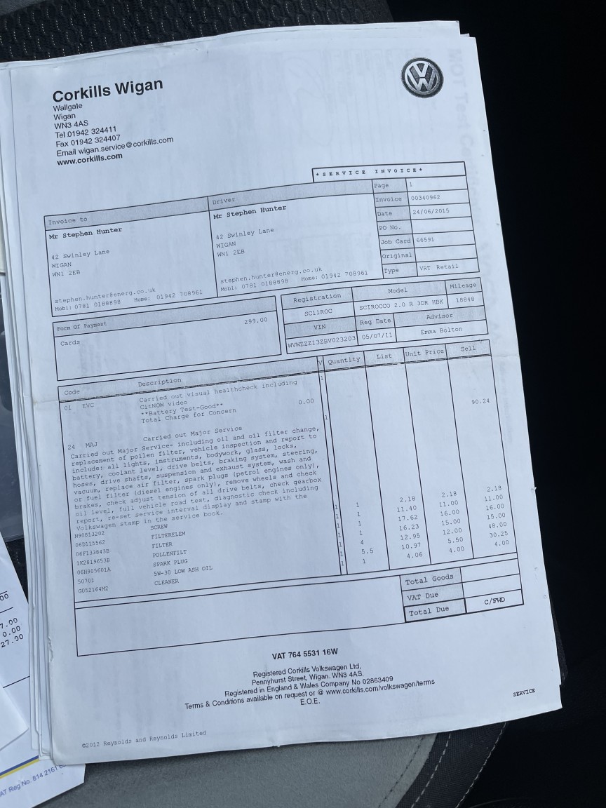 Used Volkswagen Scirocco 2011 for sale - 77595487: Photo 45