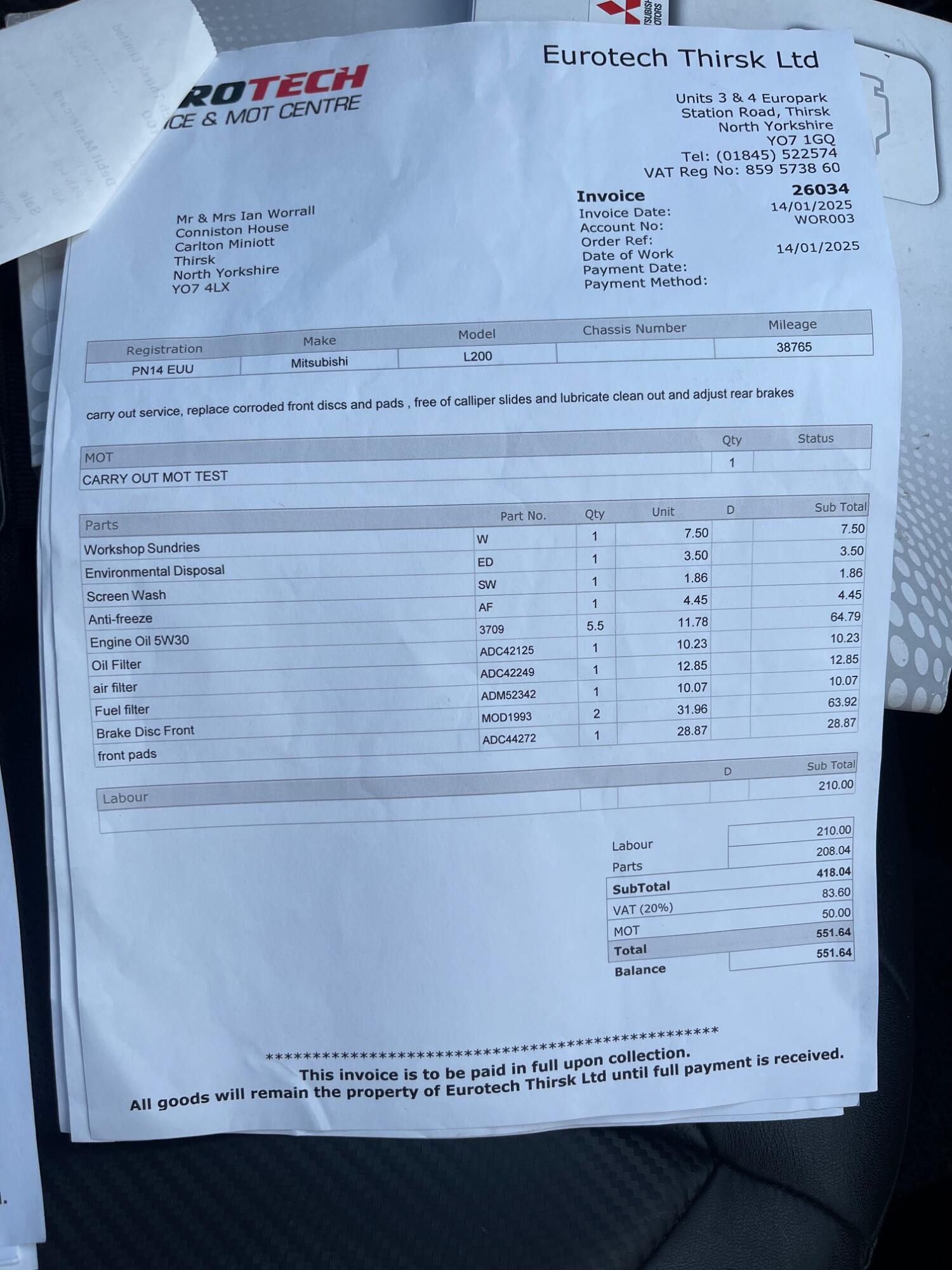 Used Mitsubishi L200 2014 for sale - 76324738: Photo 23