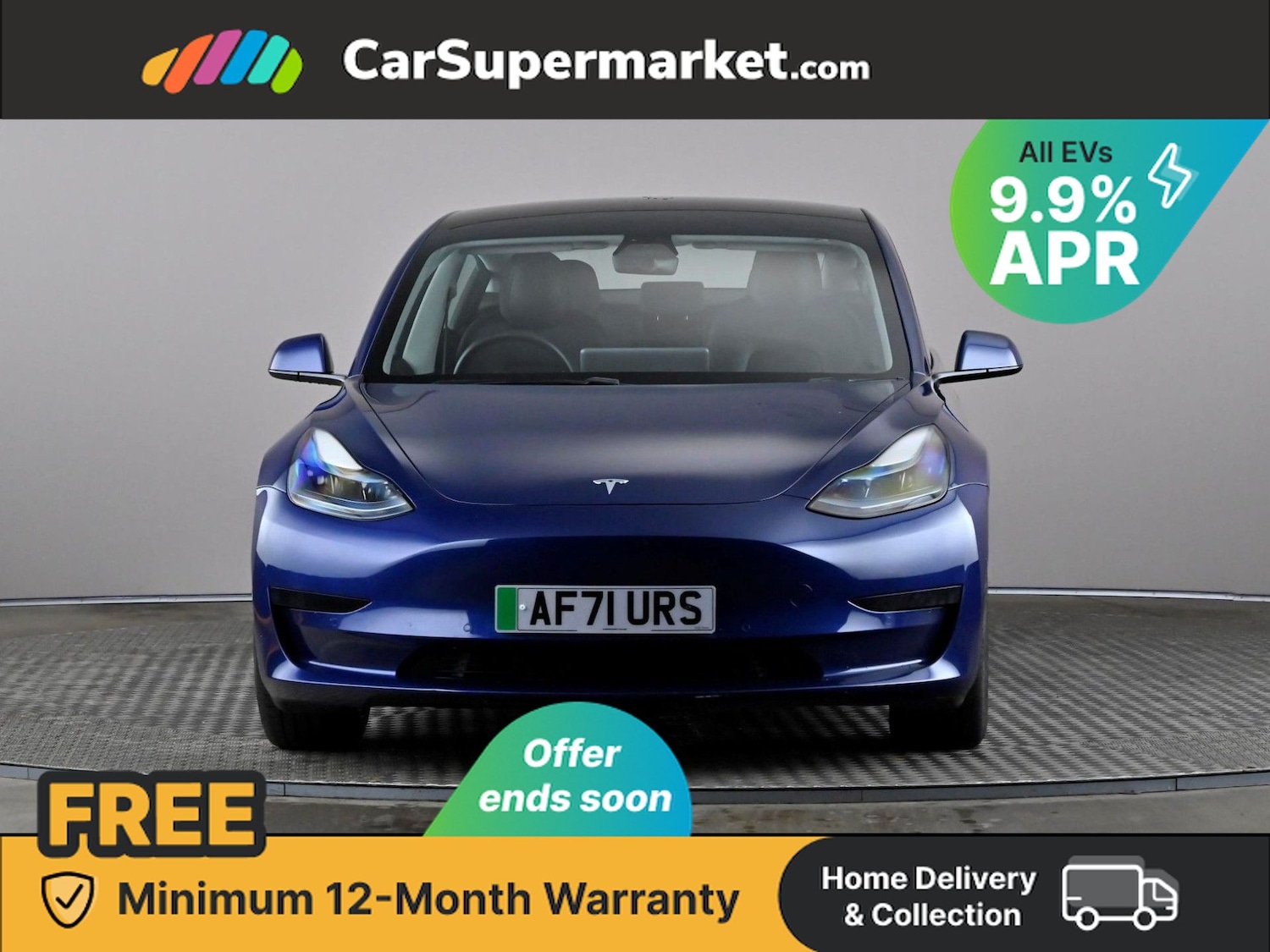 Used Tesla Model 3 2021 for sale - 76405884: Photo 2