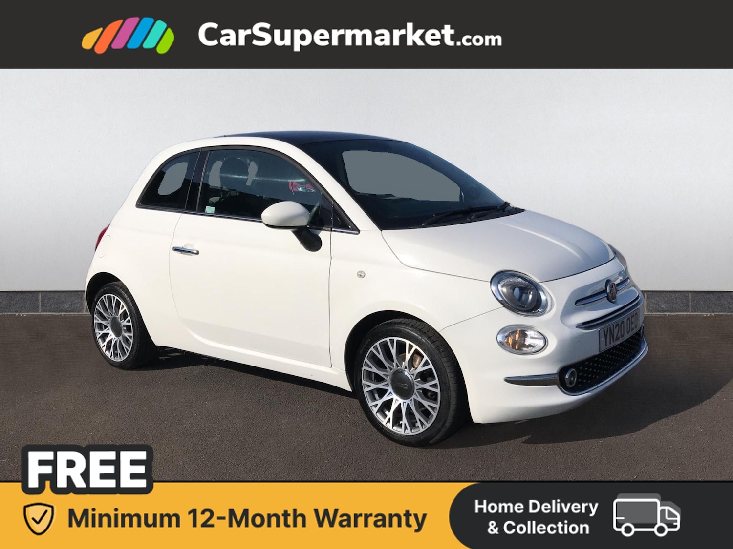 Used Fiat 500 2020 for sale - 77747636: Photo 1