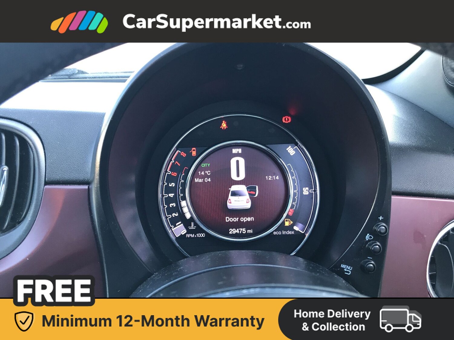 Used Fiat 500 2020 for sale - 77747636: Photo 12