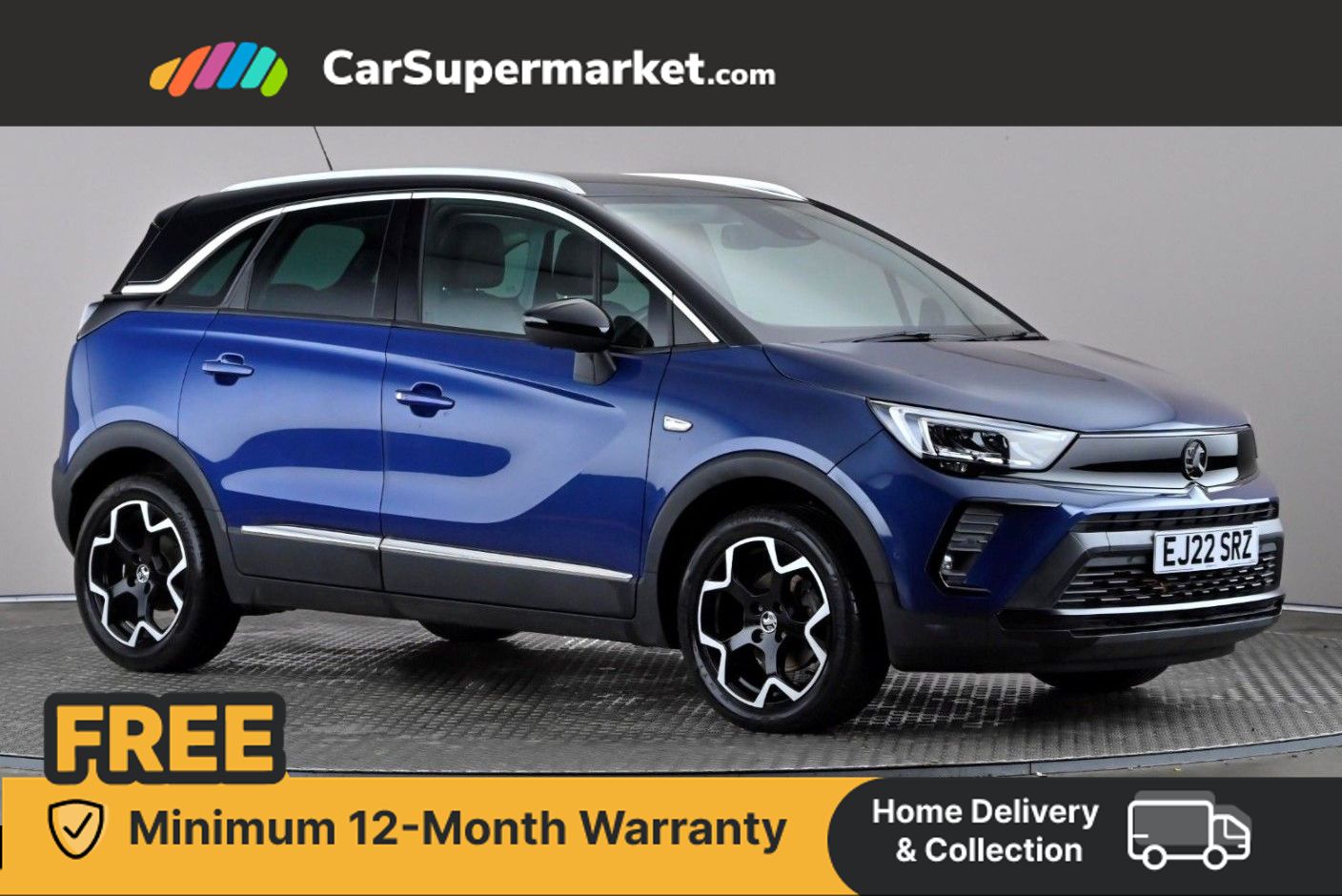 Used Vauxhall Crossland 2022 for sale - 76588000: Photo 1