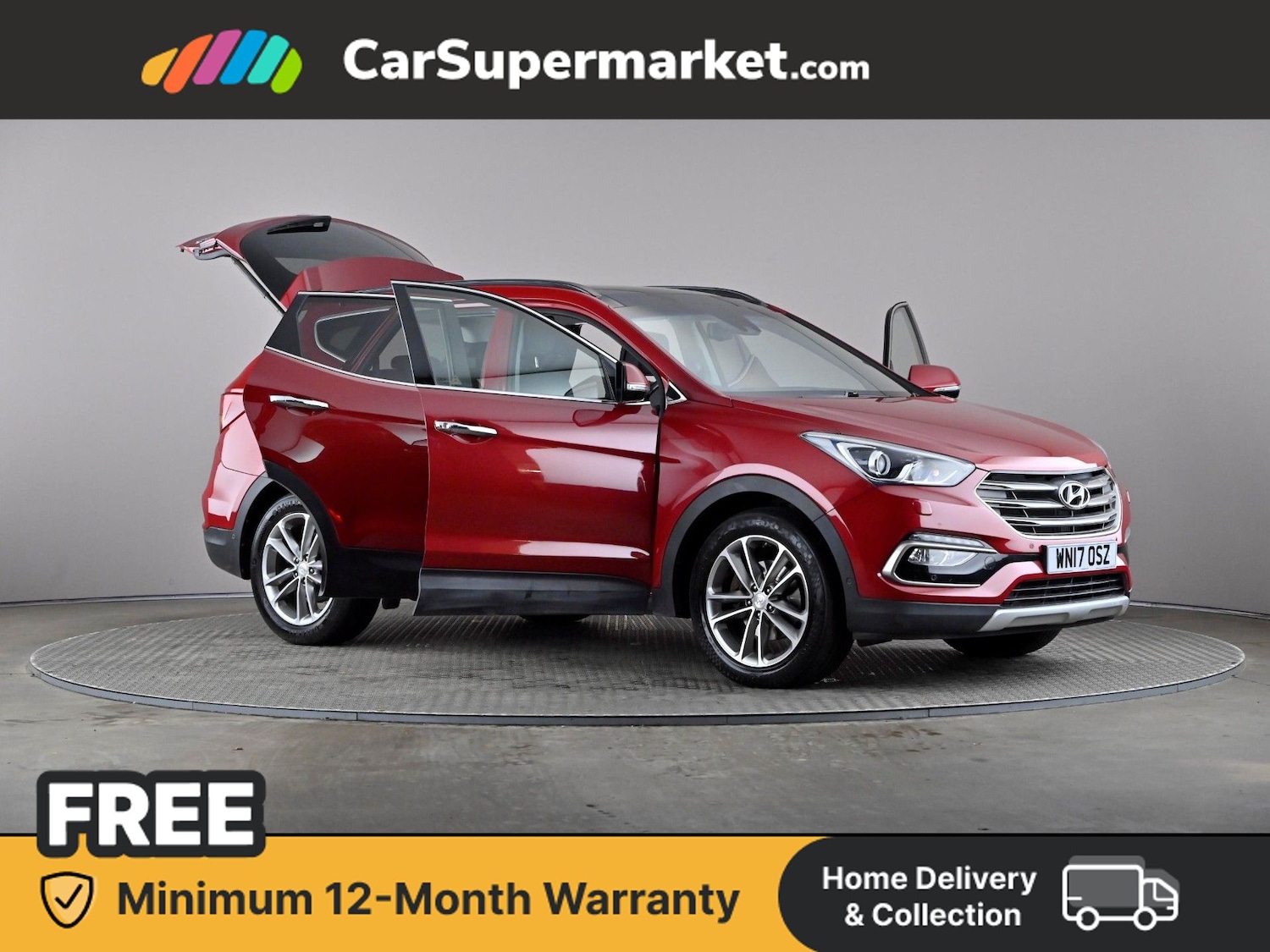 Used Hyundai Santa Fe 2017 for sale - 77589538: Photo 7