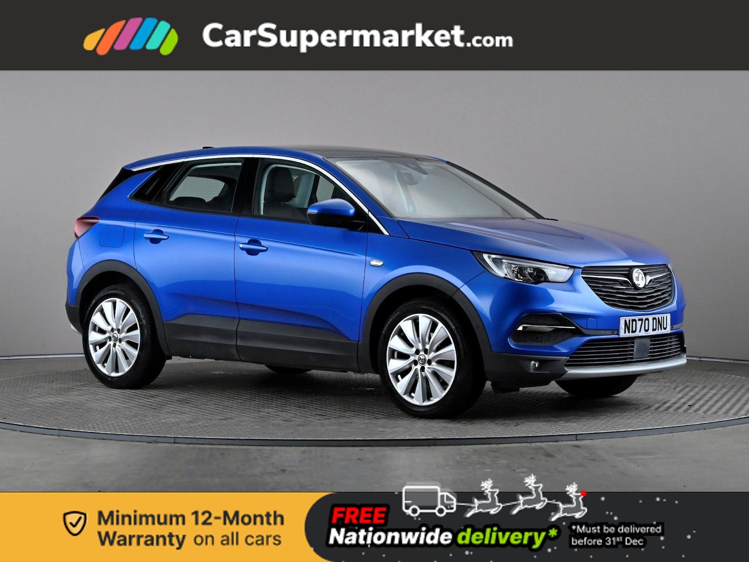 Used Vauxhall Grandland X 2020 for sale - 76863198: Photo 1