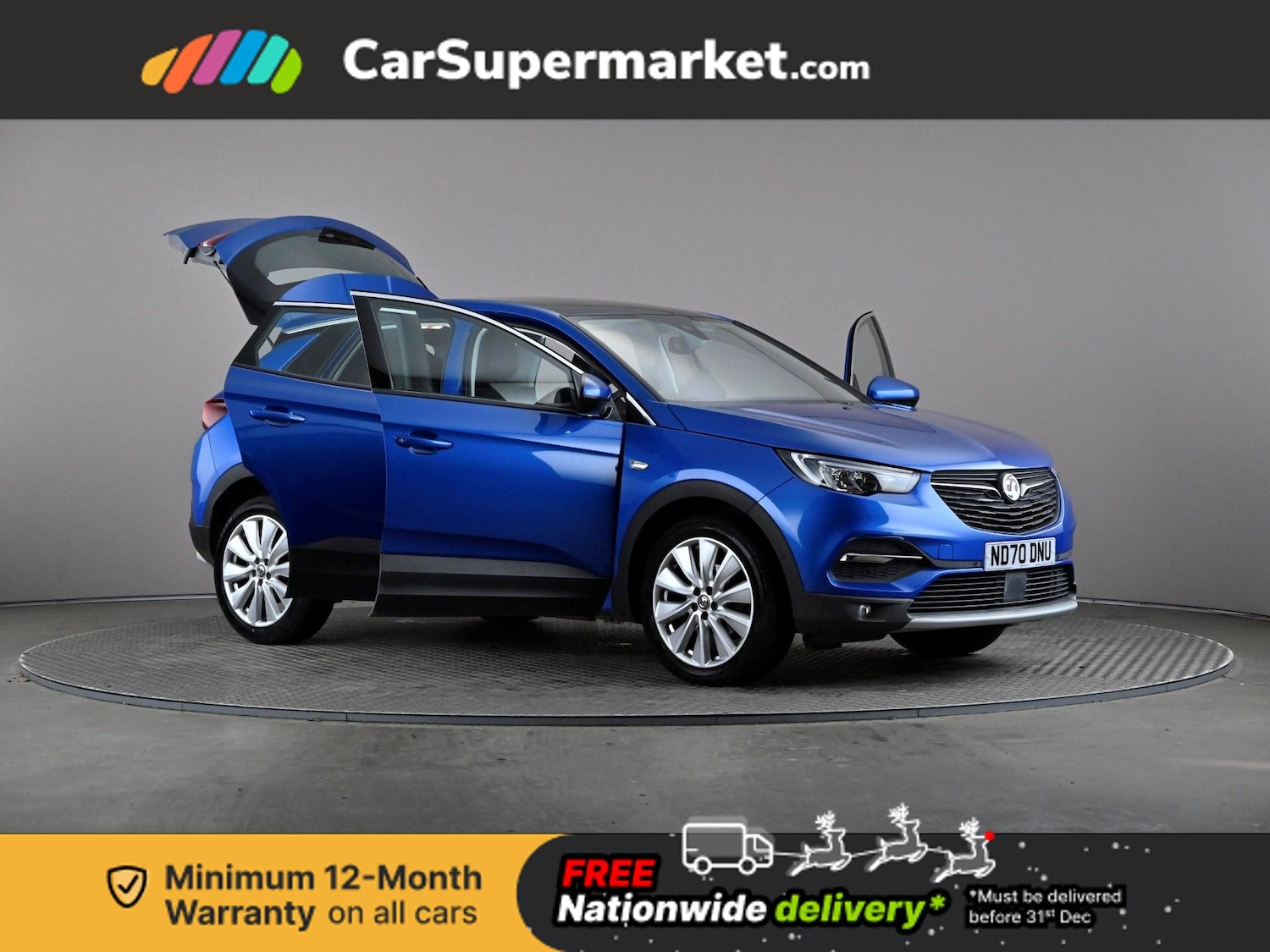 Used Vauxhall Grandland X 2020 for sale - 76863198: Photo 8