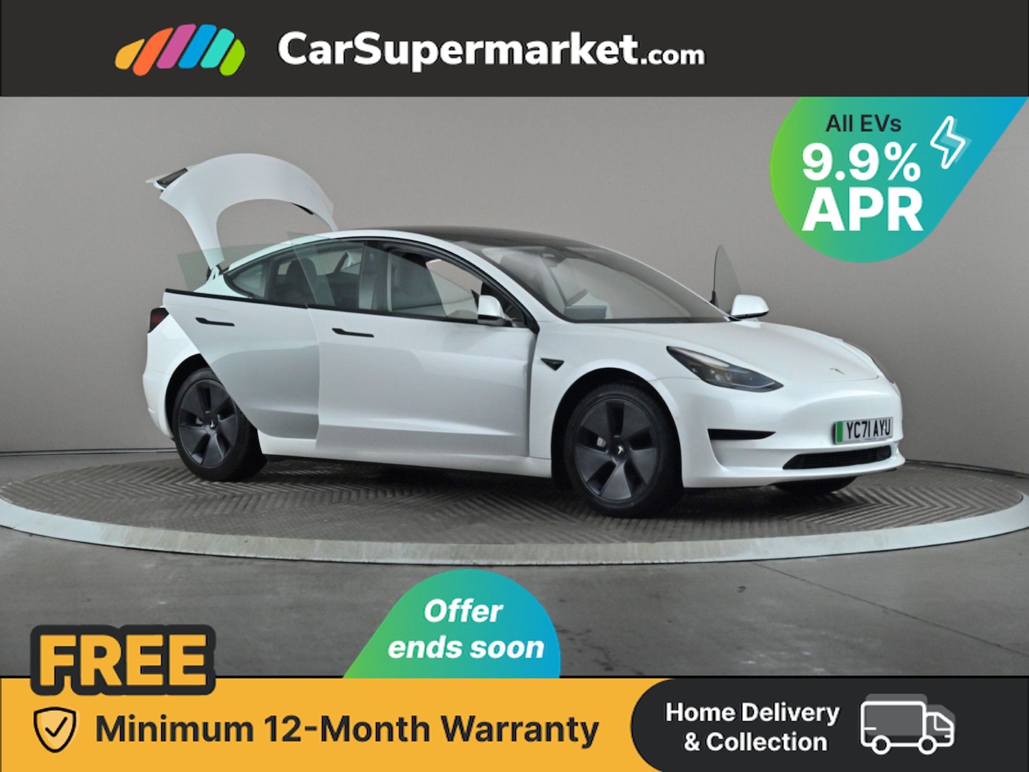 Used Tesla Model 3 2021 for sale - 76351927: Photo 9