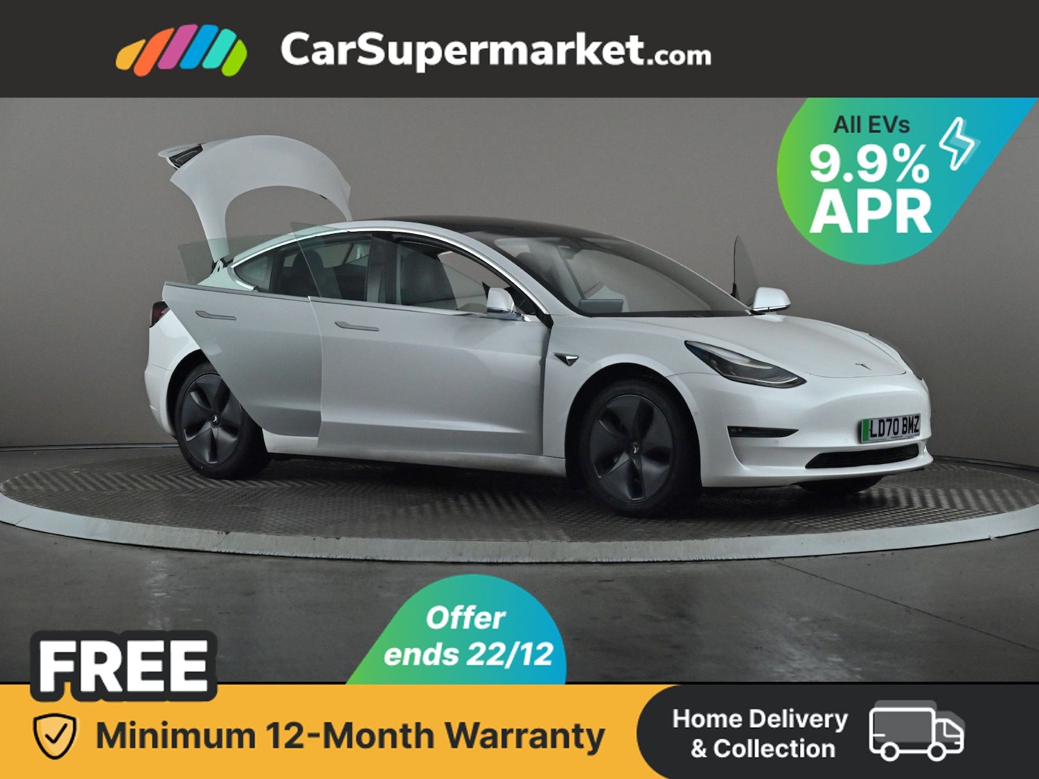 Used Tesla Model 3 2020 for sale - 76844605: Photo 9