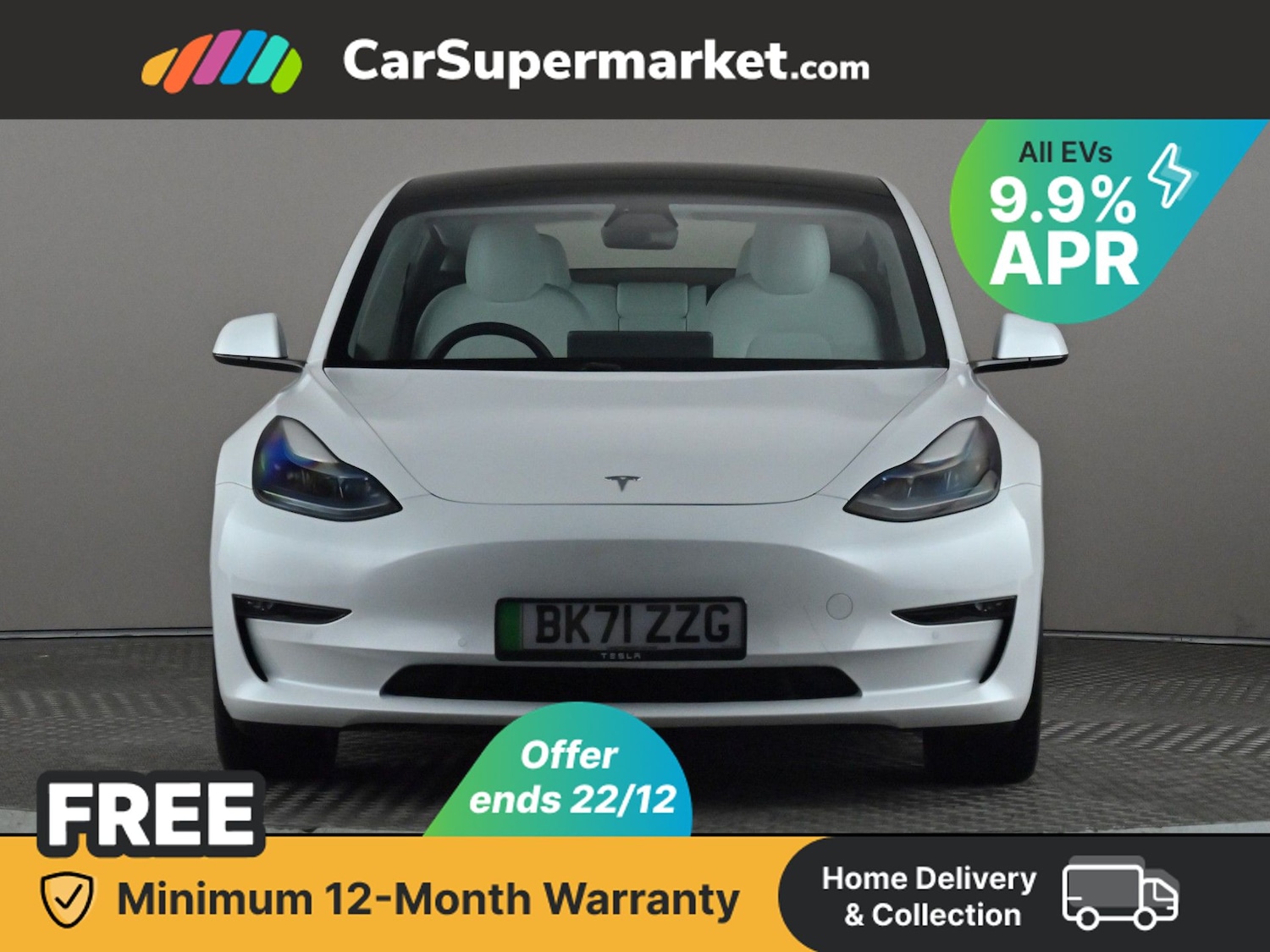 Used Tesla Model 3 2021 for sale - 76863192: Photo 2