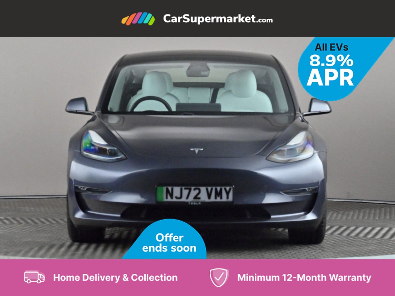 Used Tesla Model 3 2022 for sale - 76133627: Photo 2
