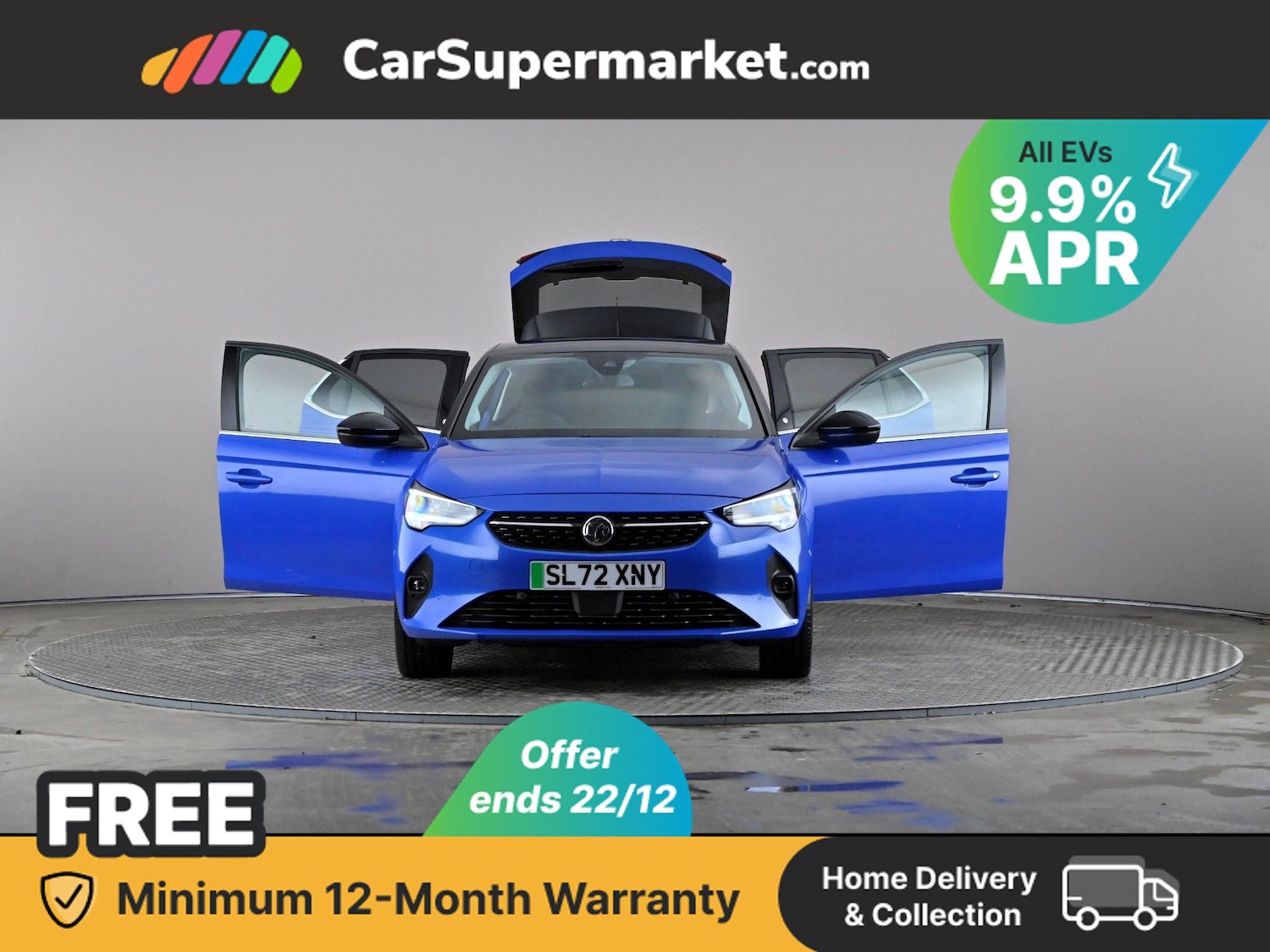 Used Vauxhall Corsa 2022 for sale - 76968193: Photo 10