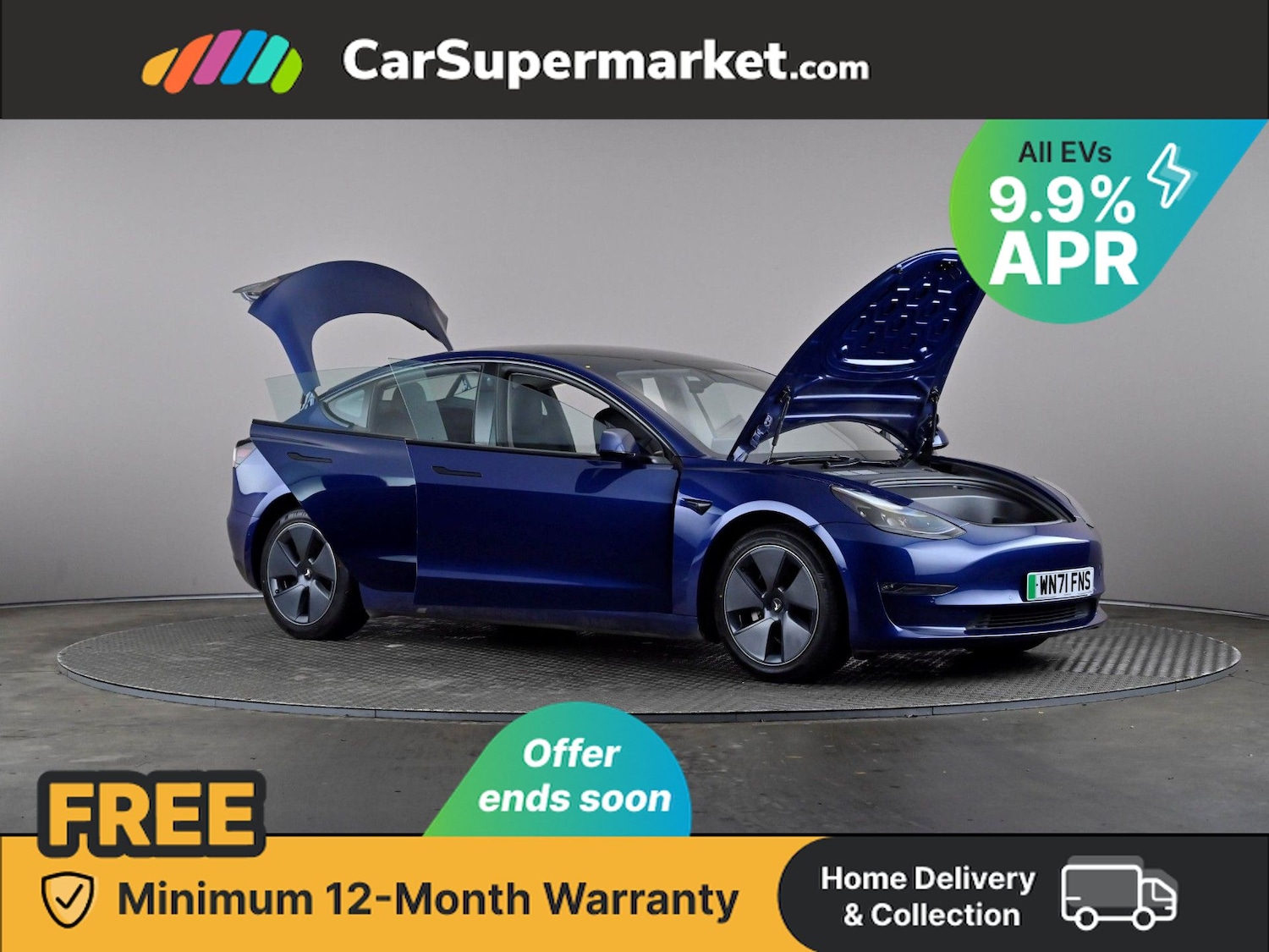 Used Tesla Model 3 2021 for sale - 76535134: Photo 9