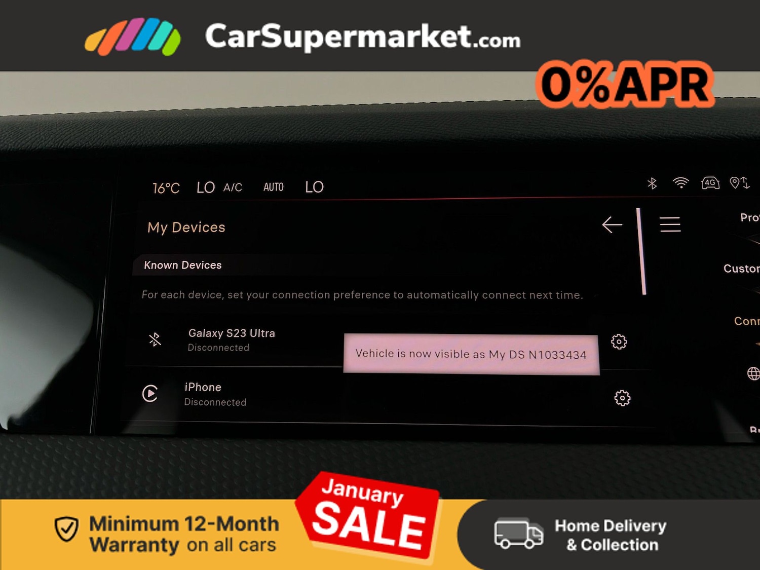 Used DS Automobiles DS 4 2022 for sale - 77076802: Photo 25