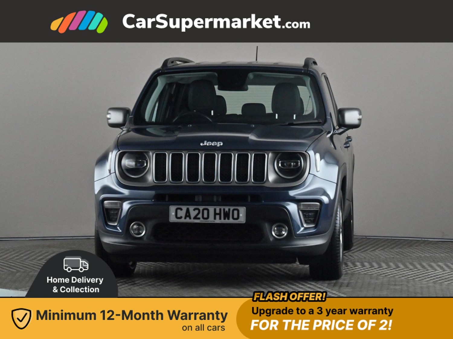 Used Jeep Renegade 2020 for sale - 76844536: Photo 2