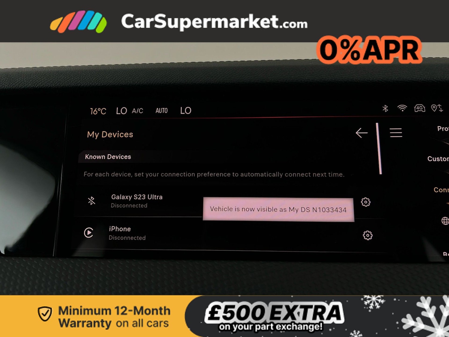 Used DS Automobiles DS 4 2022 for sale - 76949554: Photo 25