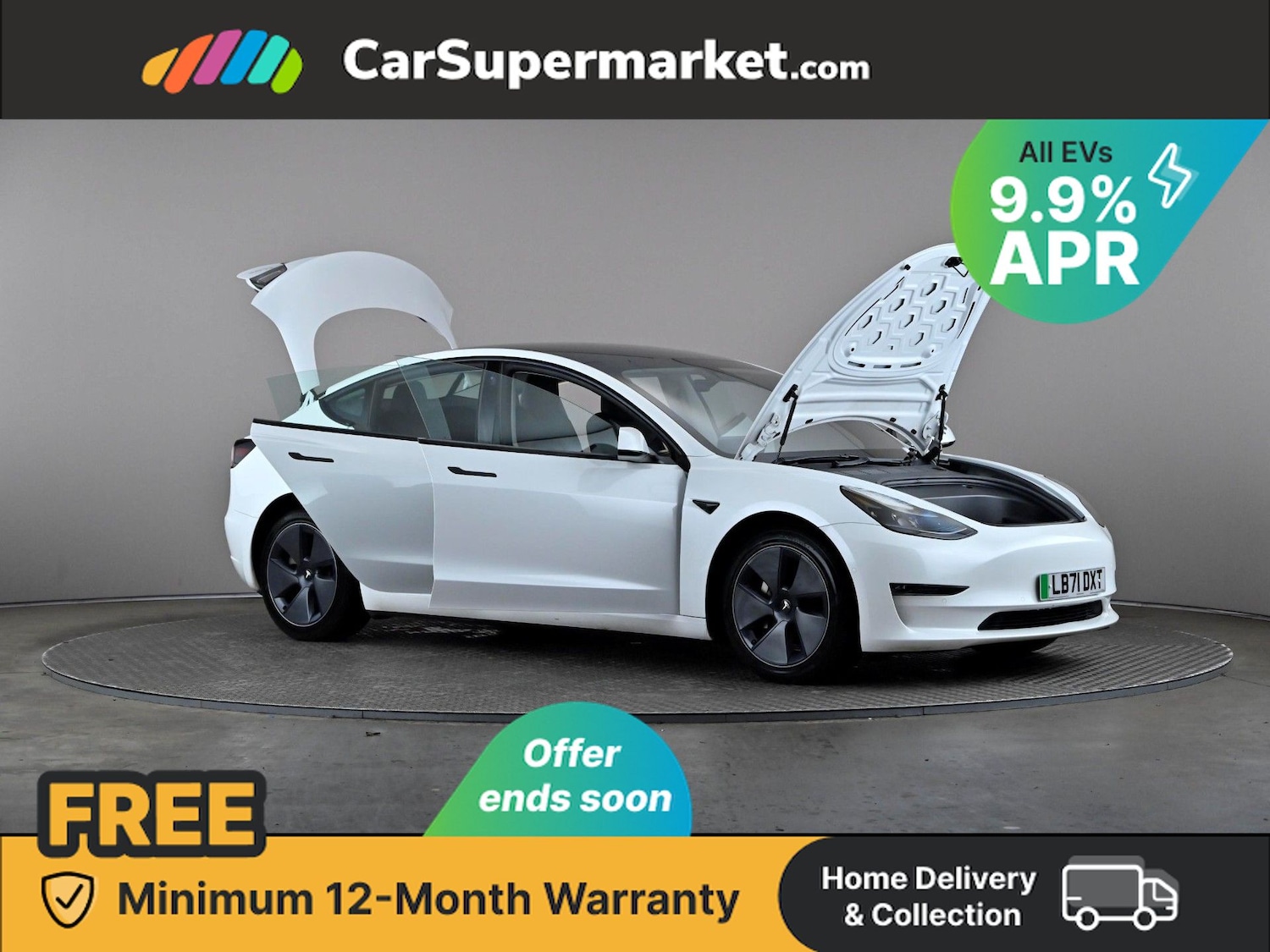 Used Tesla Model 3 2021 for sale - 76453587: Photo 9