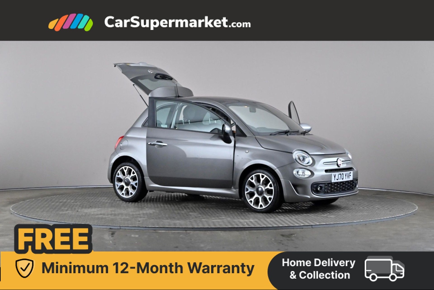 Used Fiat 500 2020 for sale - 76502950: Photo 7