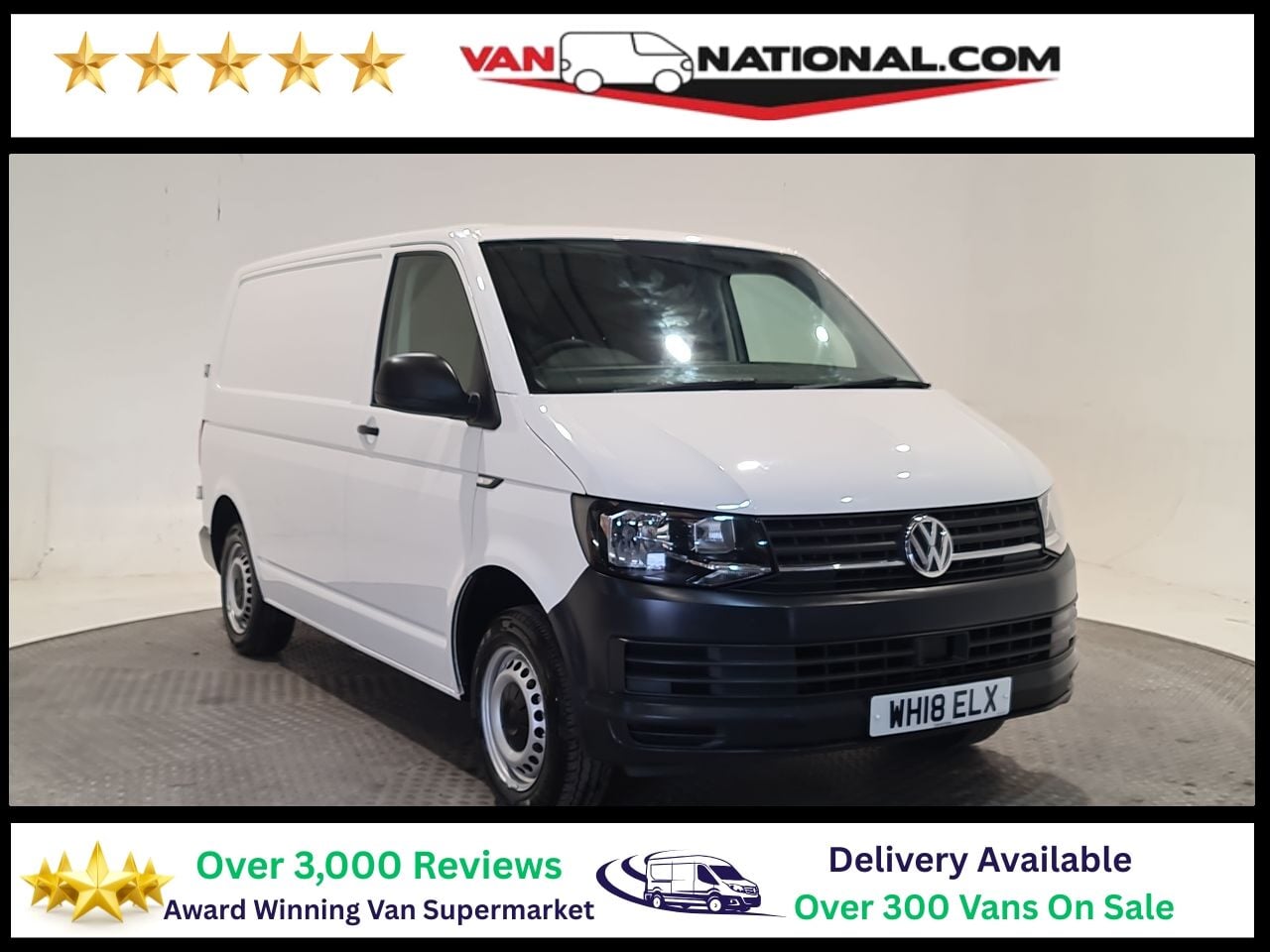 Used Volkswagen Transporter 2018 for sale - 78190764: Photo 1