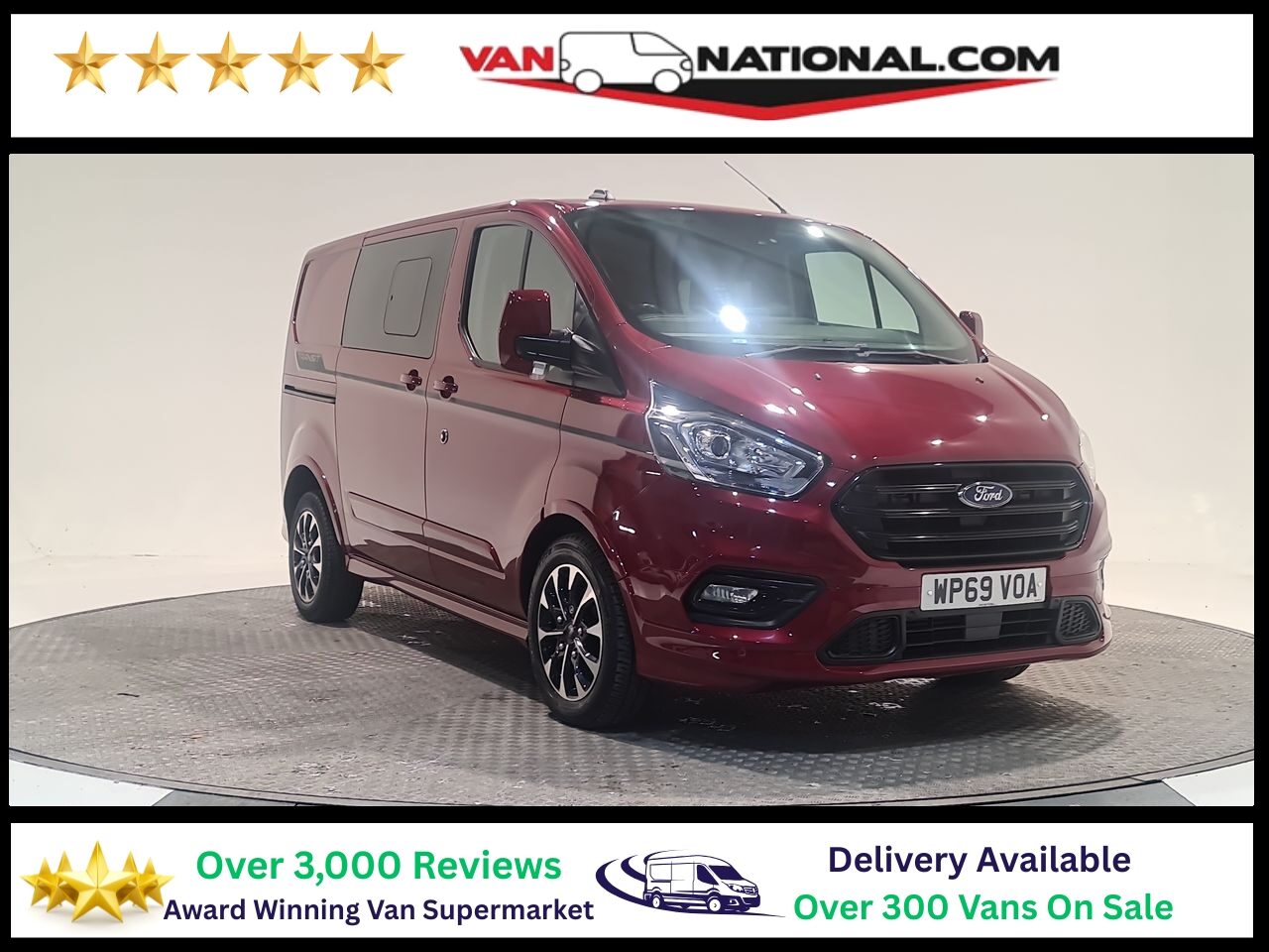 Used Ford Transit Custom 2019 for sale - 76685594: Photo 1