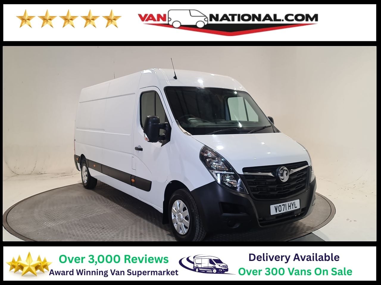 Used Vauxhall Movano 2021 for sale - 78038760: Photo 1
