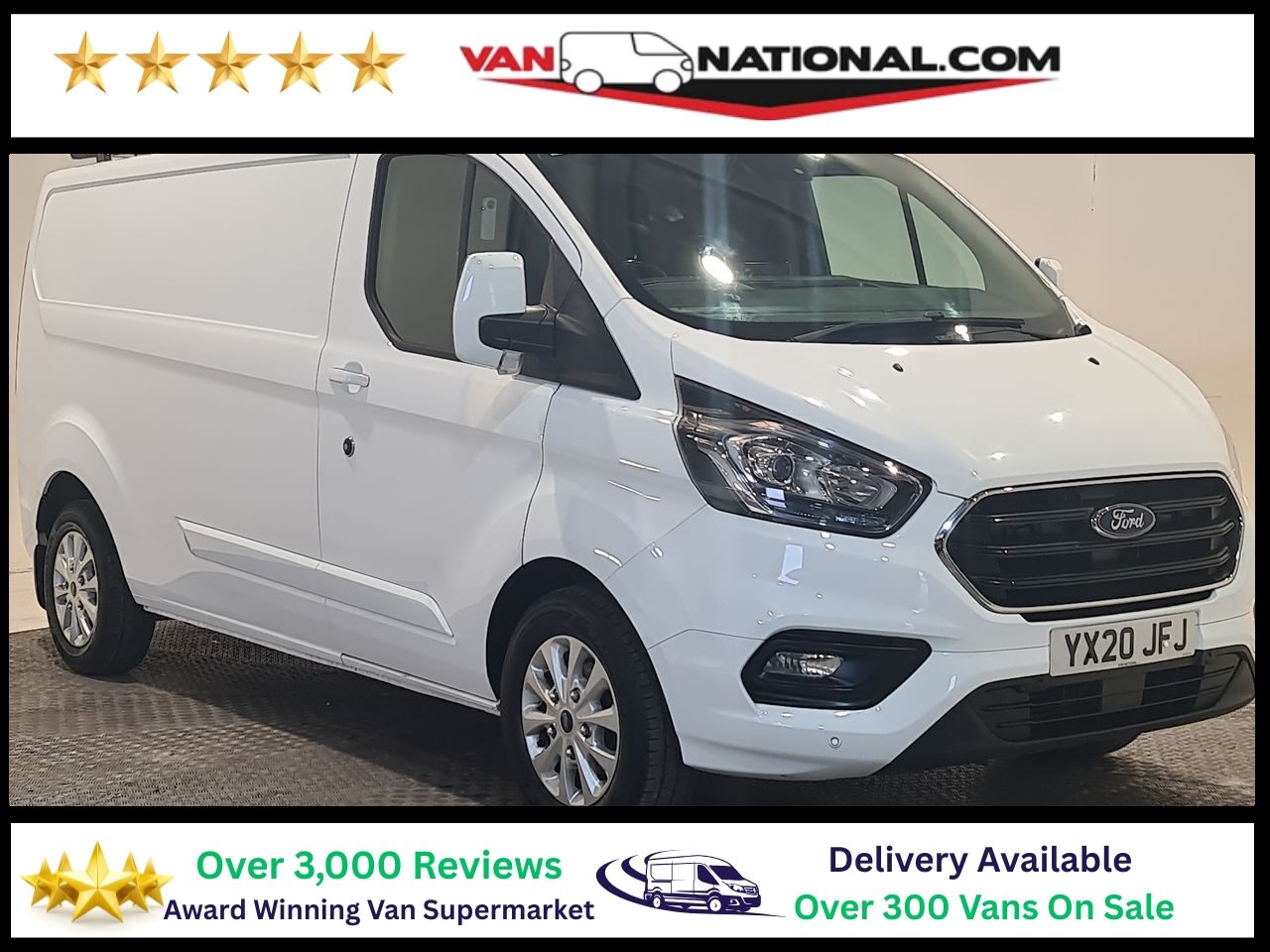 Used Ford Transit Custom 2020 for sale - 76544865: Photo 1